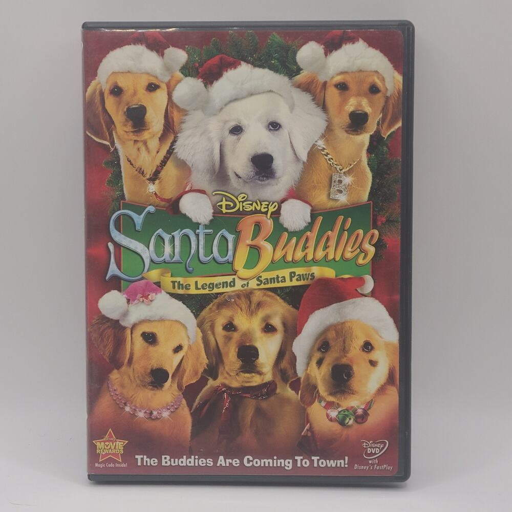 DISNEY SANTA BUDDIES DVD - The legend of Santa Paws